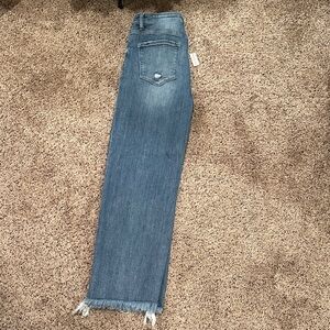 Classic Straight Leg Denim Jeans